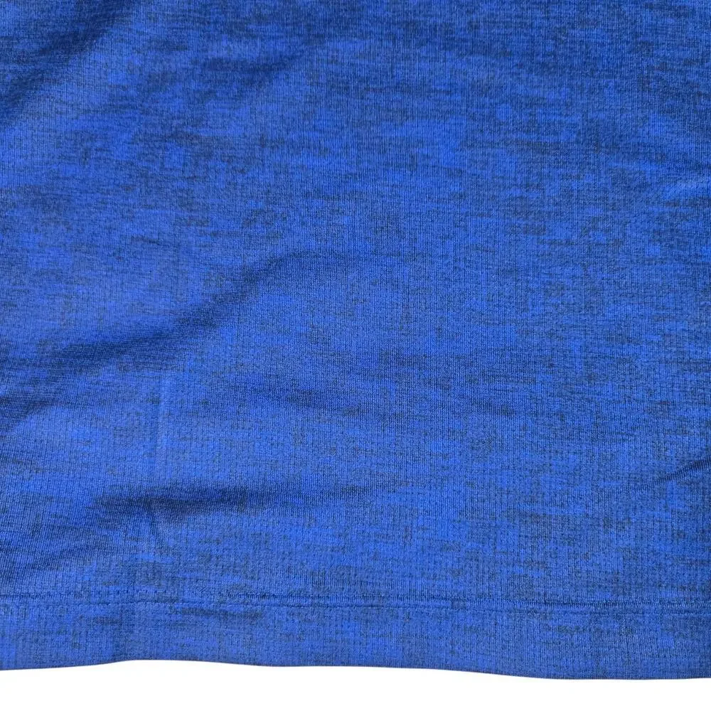 NWT Nike Golf Dri-FIT Heathered Royal Blue Polo Golf Shirt Men's Size XXL Aevex
